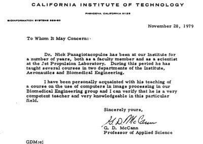 CALIFORNIA INSTITUTE OF TEVHNOLOGY