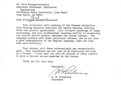 PICKERING RESEARCH CORPORATION